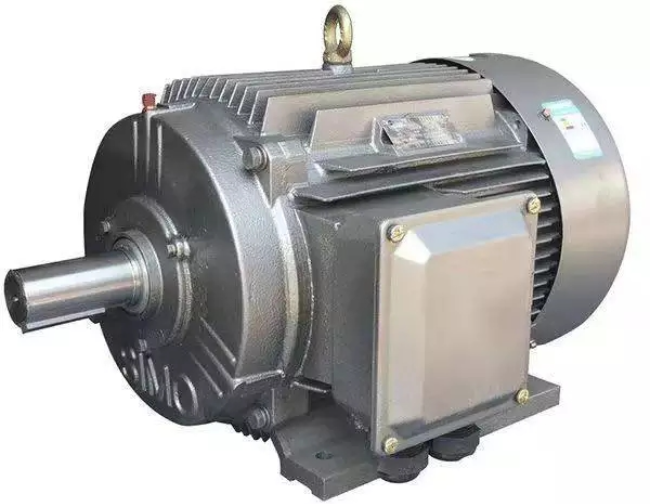 YBE3-200L-4三相异步电机接线盒端轴伸端实拍